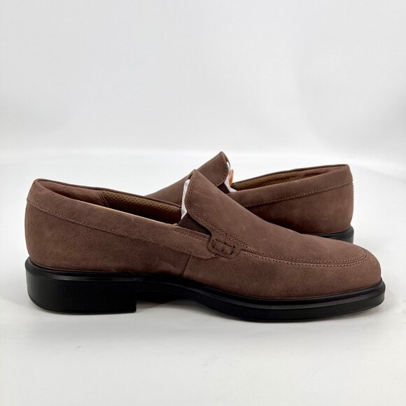 ECCO Helsinki 2 Loafer Size 5 - 5.5 Taupe Leather Dual Fit Slip-On Shoes main image 5